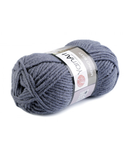 Fir de tricotat Merino bulky, 100 g | Mimib