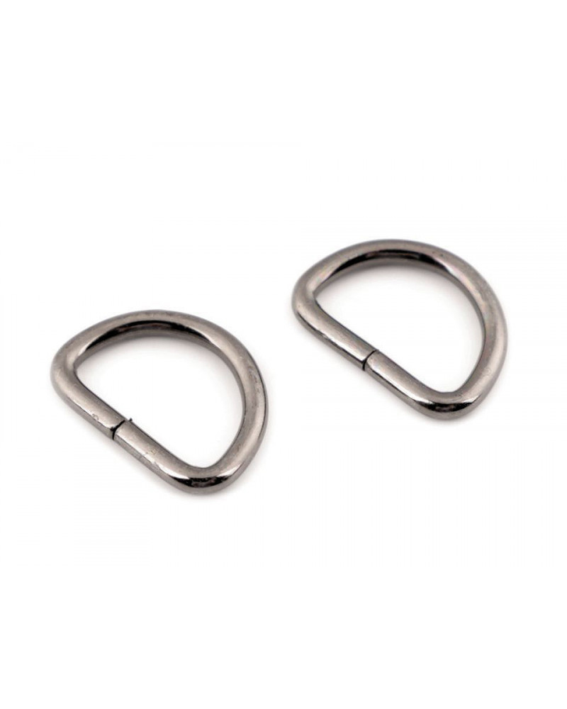 Inel metalic tip D, lățime 20 mm | Mimib