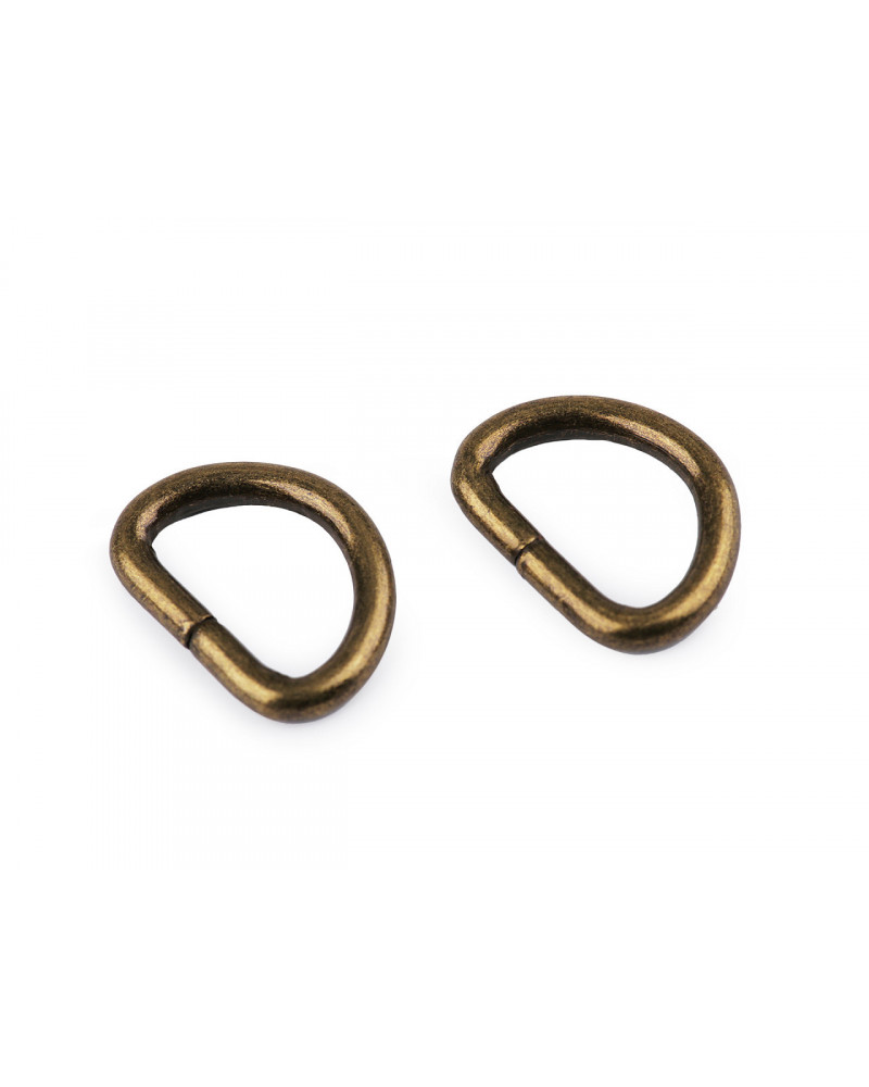 Inel metalic tip D, lățime 15 mm | Mimib