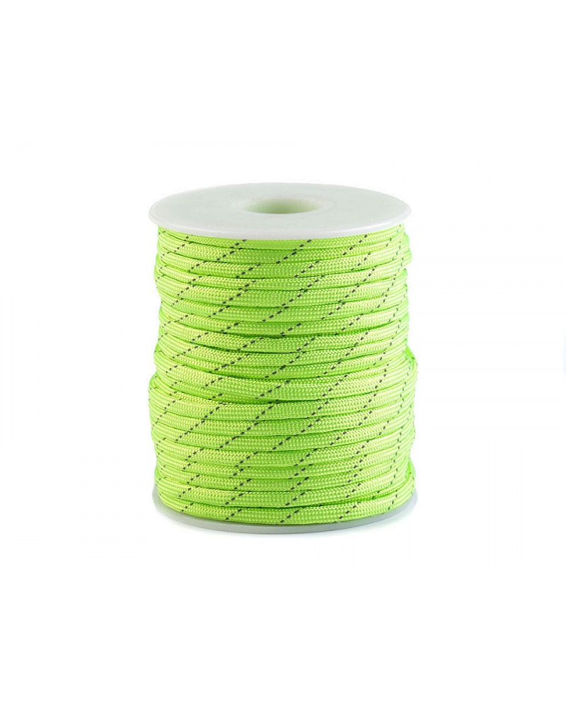 Cordelină paracord cu fir reflectorizant, Ø4 mm | Mimib