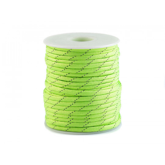 Cordelină paracord cu fir reflectorizant, Ø4 mm | Mimib