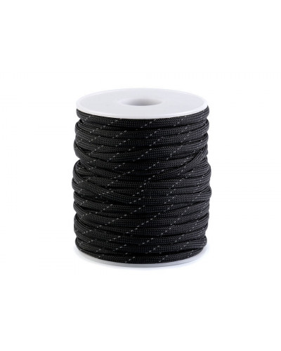 Cordelină paracord cu fir reflectorizant, Ø4 mm | Mimib