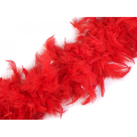 Șirag fulgi boa, pene curcan 90g, lungime 1,8m, diverse culori | Mimib