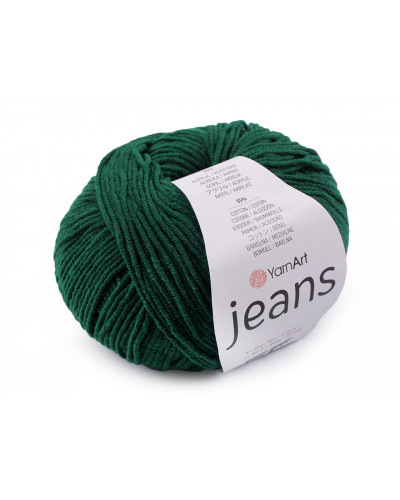 Fir de tricotat Gina / Jeans, 50 g | Mimib