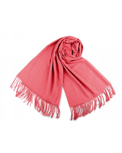 Șal Pashmina / Eșarfă Pashmina cu franjuri | Mimib