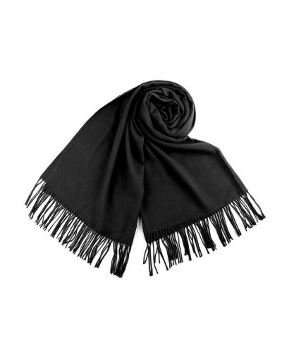 Șal Pashmina / Eșarfă Pashmina cu franjuri | Mimib