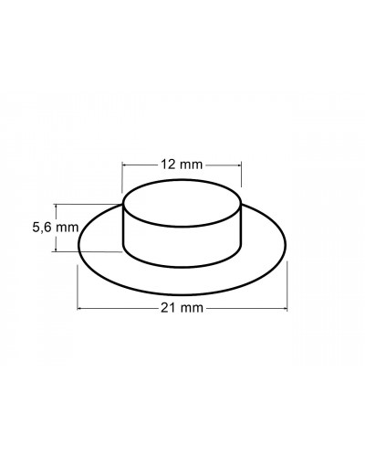 Ocheți metalici, Ø12 mm | Mimib