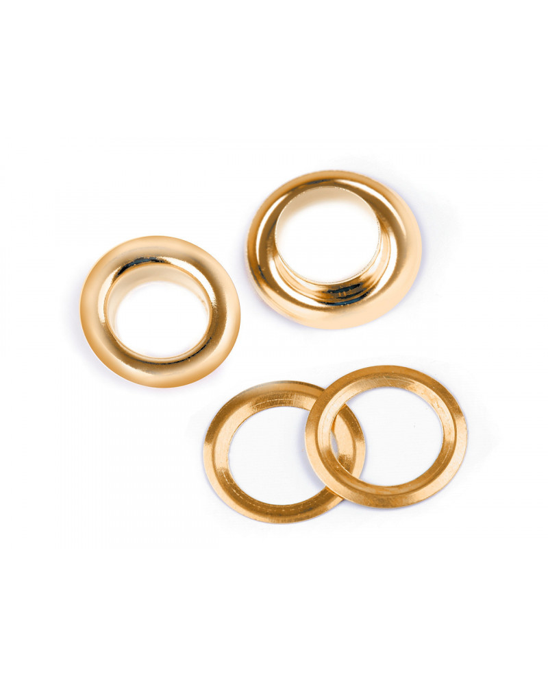 Ocheți metalici inoxidabili, Ø10 mm | Mimib Ocheți metalici inoxidabili, Ø10 mm | Mimib