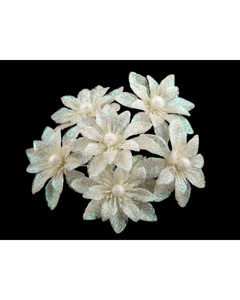 Flori cu sclipici decor | Mimib Flori cu sclipici decor | Mimib