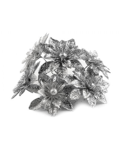 Flori cu sclipici decor | Mimib
