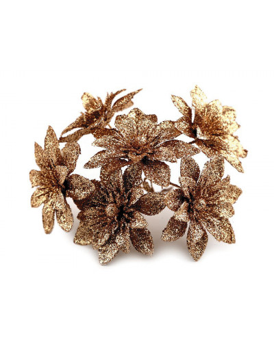 Flori cu sclipici decor | Mimib