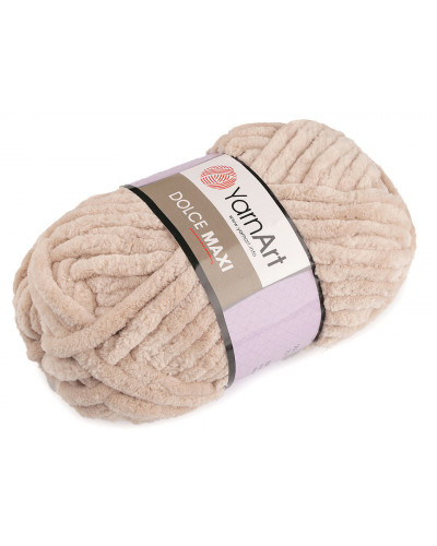 Fir de tricotat plușat Dolce Maxi, 200 g | Mimib