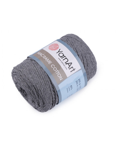 Fir de tricotat Macrame Cotton, 250 g | Mimib