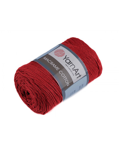 Fir de tricotat Macrame Cotton, 250 g | Mimib