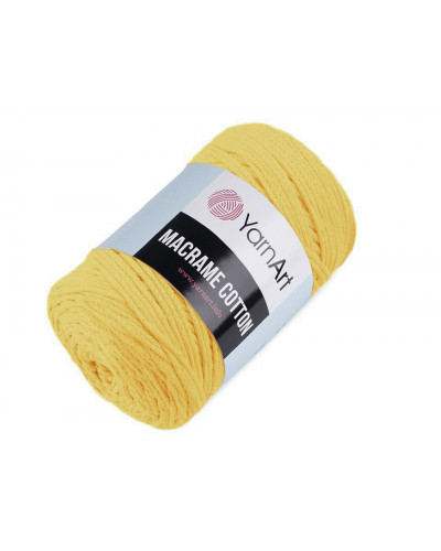 Fir de tricotat Macrame Cotton, 250 g | Mimib