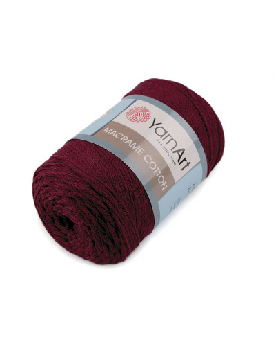 Fir de tricotat Macrame Cotton, 250 g | Mimib