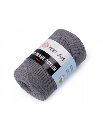 Fir de tricotat Macrame Cotton, 250 g | Mimib