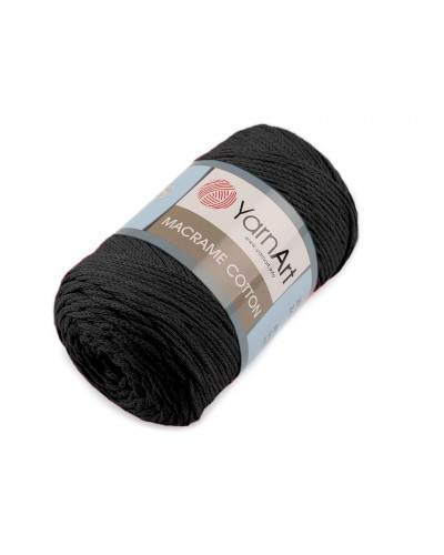 Fir de tricotat Macrame Cotton, 250 g | Mimib