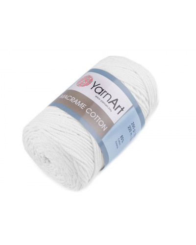 Fir de tricotat Macrame Cotton, 250 g | Mimib