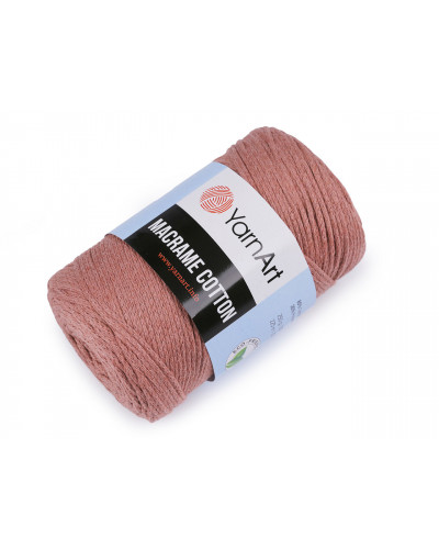 Fir de tricotat Macrame Cotton, 250 g | Mimib