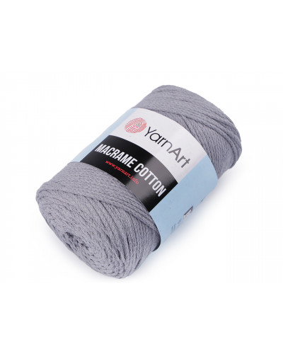 Fir de tricotat Macrame Cotton, 250 g | Mimib