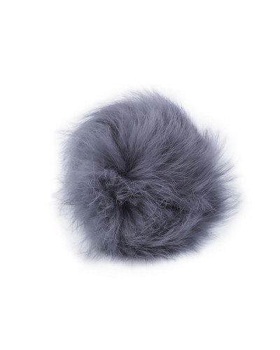 Pompon blană artificială, Ø4-6 cm | Mimib