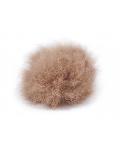 Pompon blană artificială, Ø4-6 cm | Mimib