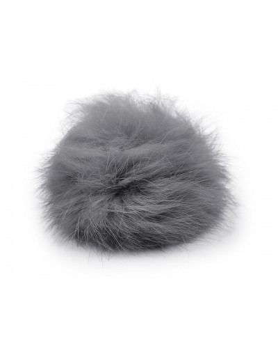 Pompon blană artificială, Ø4-6 cm | Mimib