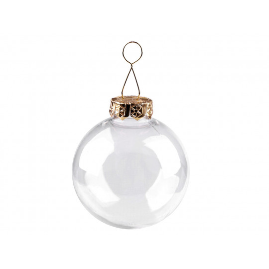 Glob transparent decorabil, Ø6 cm | Mimib