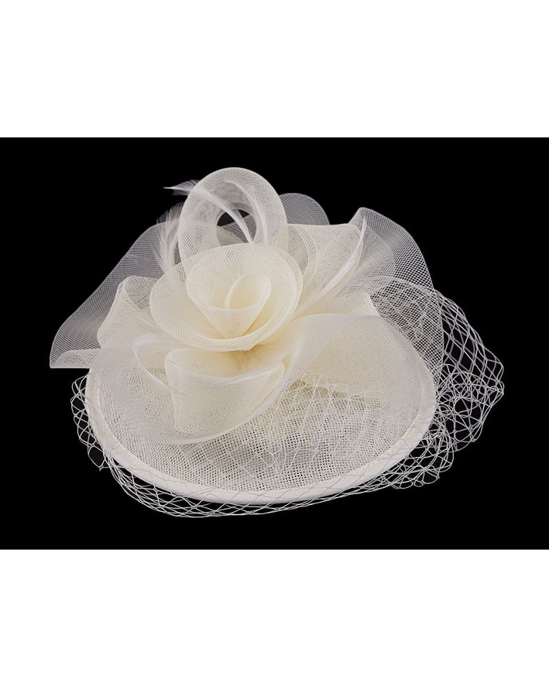 Fascinator mini pălărie cu voaletă | Mimib