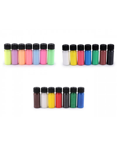 Set 7 culori pentru materiale textile Art e Miss, fluorescente | Mimib