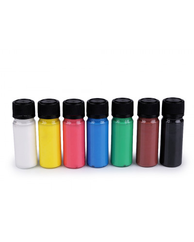 Set 7 culori pentru materiale textile Art e Miss, fluorescente | Mimib