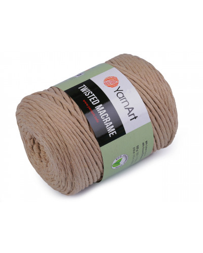 Fir de tricotat / croșetat Twisted Macrame, 500 g | Mimib