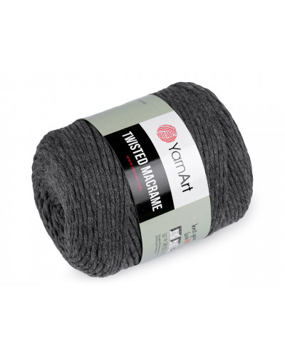 Fir de tricotat / croșetat Twisted Macrame, 500 g | Mimib