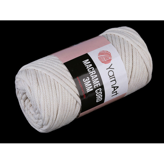 Fir de tricotat / croșetat Macrame Cord, 250 g | Mimib