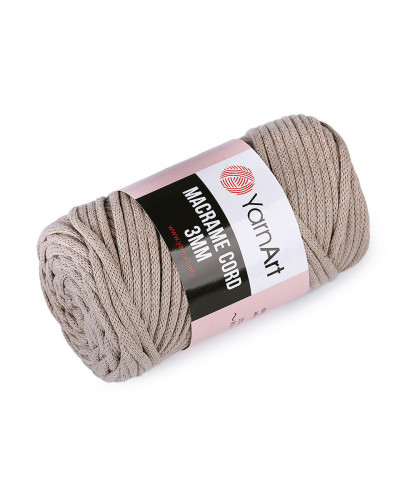 Fir de tricotat / croșetat Macrame Cord, 250 g | Mimib