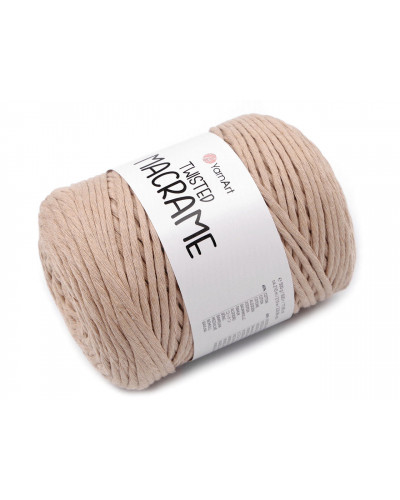 Fir de tricotat / croșetat Twisted Macrame, 500 g | Mimib