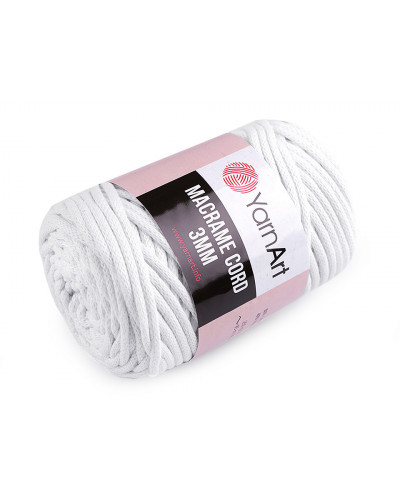 Fir de tricotat / croșetat Macrame Cord, 250 g | Mimib