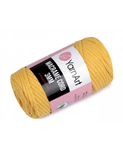 Fir de tricotat / croșetat Macrame Cord, 250 g | Mimib