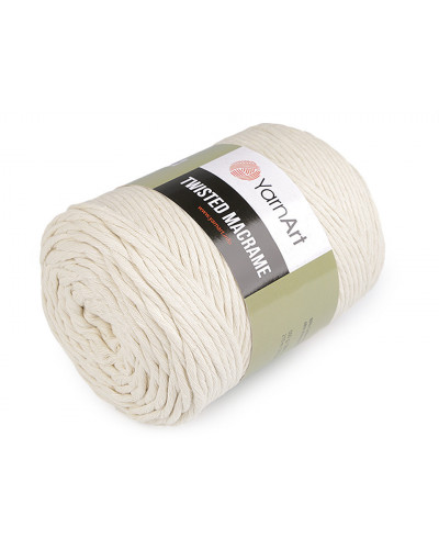 Fir de tricotat / croșetat Twisted Macrame, 500 g | Mimib