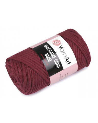 Fir de tricotat / croșetat Macrame Cord, 250 g | Mimib