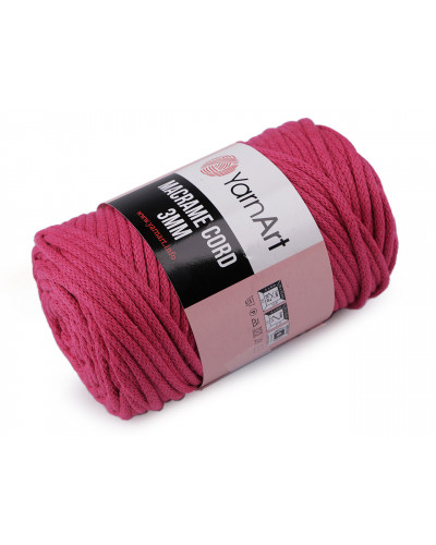 Fir de tricotat / croșetat Macrame Cord, 250 g | Mimib