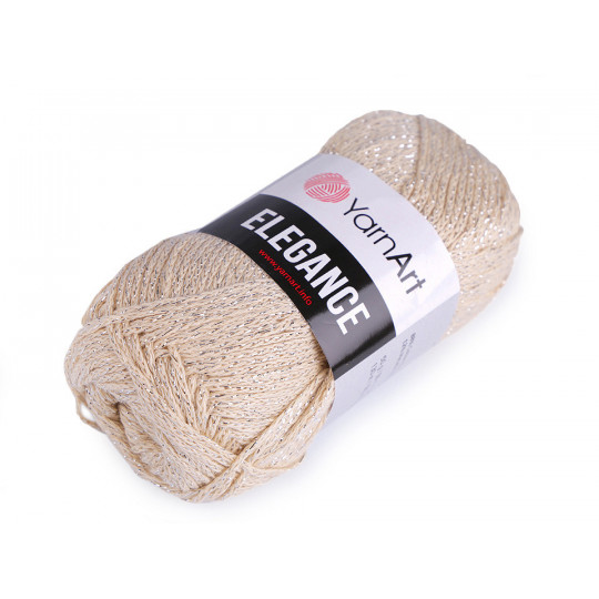 Fir de tricotat Elegance lurex, 50 g | Mimib