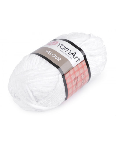 Fir de tricotat plușat Velour, 100 g | Mimib