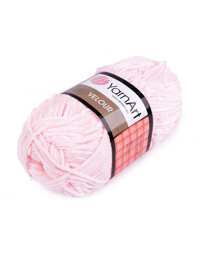 Fir de tricotat plușat Velour, 100 g | Mimib