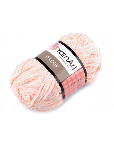 Fir de tricotat plușat Velour, 100 g | Mimib