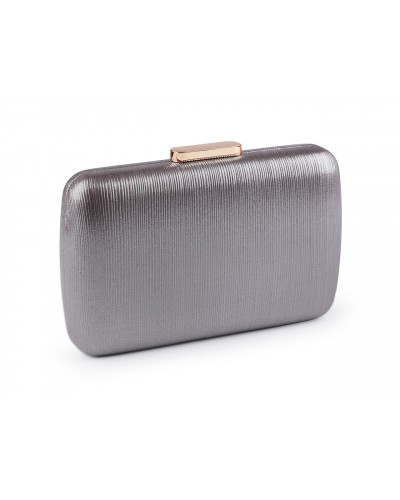 Poșetă clutch cu efect metalizat | Mimib