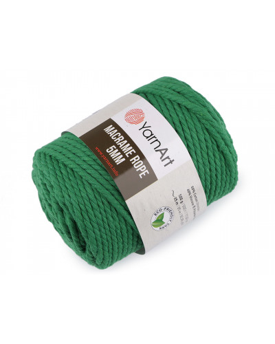 Fir de tricotat / croșetat Macrame Rope, 5 mm,  500 g | Mimib