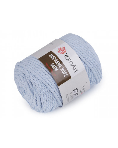 Fir de tricotat / croșetat Macrame Rope, 5 mm,  500 g | Mimib