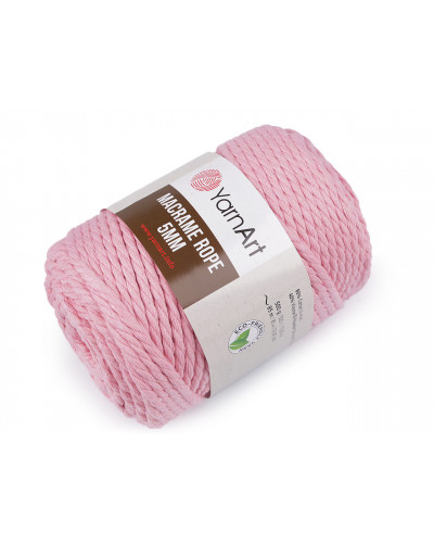 Fir de tricotat / croșetat Macrame Rope, 5 mm,  500 g | Mimib